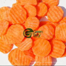 IQF Frozen New Heitianwucun Carrot Crinkles